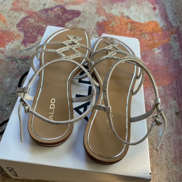 ALDO SANDALS SIZE 6 - Picture 3 of 4